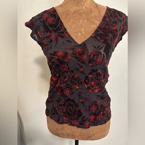 Delia’s Crushed velvet top